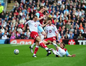 Framed Print : Burnley vs. Bristol City: A Football Rivalry - Season 08-09 Framed Print : Burnley vs. Bristol City: A Football Rivalry - Season 08-09