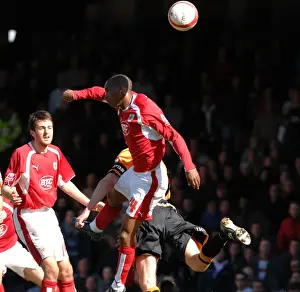 Bristol City V Wolverhampton Wanderers Prints: Byfield's Thriller: A Stunning Goal for Bristol City Against Wolverhampton Wanderers