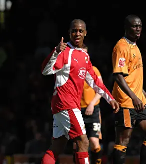 Bristol City V Wolverhampton Wanderers Prints: Byfield's Thrilling Moment: A Footballing Masterclass - Bristol City vs