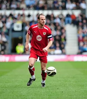 Derby County V Bristol City Collection: Captain Louis Carey - Photo mandatory by-line