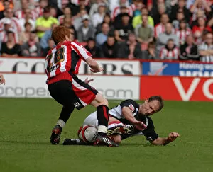 Images Dated 26th April 2008: Carey tackle 3