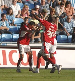 Images Dated 15th September 2007: Celebration: Coventry City vs. Bristol City