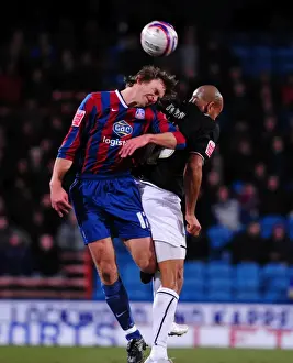 Crystal Palace V Bristol City Prints: Challenge in the Sky: Lawrence vs