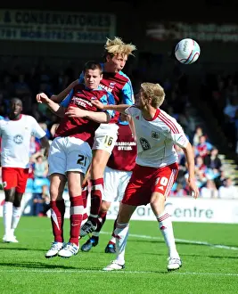 Challenge in the Sky: Wright vs. Stead - Scunthorpe United vs. Bristol City, Championship 2010