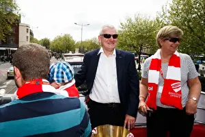 Champions Triumph: Steve Lansdown and Maggie Bask in Glory of Promotion to Championship