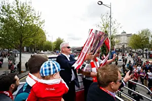 Champions Triumph: Steve Lansdown's Bristol City FC Promotion Celebration