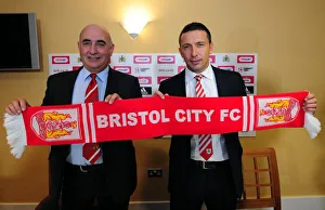 Derek McInnes Prints: Championship Clash: Derek McInnes vs. Bristol City at Ashton Gate Stadium - October 2011