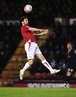 Championship Clash: Paul Hartley of Bristol City Faces Off Against Barnsley, 23/03/2010