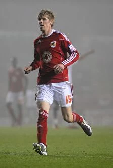 Images Dated 1st February 2011: Championship Showdown: Andy Keogh's Thrilling Performance - Bristol City vs Swansea City, 2011