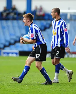 Sheffield Wednesday V Bristol City Prints: Championship Showdown: Battle at Hillsborough - Sheffield Wednesday vs