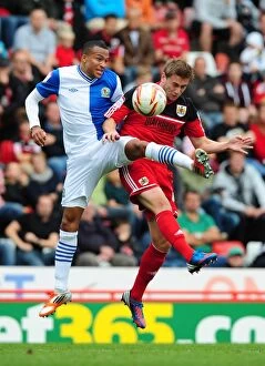 Images Dated 15th September 2012: Championship Showdown: A Battle for Supremacy - Davies vs Olsson