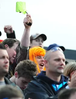 Blackpool V Bristol City Prints: Championship Showdown: Bristol City Fans at Blackpool's Bloomfield Road (May 2010)