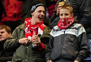 Images Dated 5th February 2011: Championship Showdown: Bristol City Fans at Preston North End (05/02/2011)