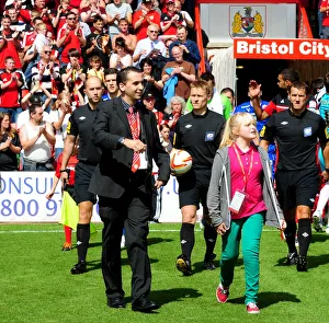 Bristol City V Cardiff City Prints: Championship Showdown: Bristol City vs. Cardiff City at Ashton Gate Stadium, August 2012