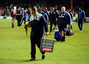 Bristol City V Derby County Prints: Championship Showdown: Bristol City vs Derby County at Ashton Gate Stadium (11/12/2010)