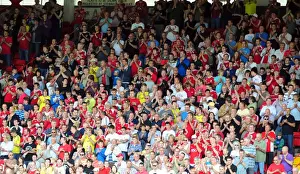 Bristol City V Ipswich Town Prints: Championship Showdown: Bristol City vs Ipswich Town at Ashton Gate Stadium (06/08/2011)