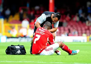 Bristol City V Ipswich Town Prints: Championship Showdown: Bristol City vs Ipswich Town at Ashton Gate Stadium (06/08/2011)