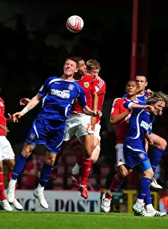Bristol City V Ipswich Town Prints: Championship Showdown: Bristol City vs Ipswich Town at Ashton Gate Stadium - 16th April 2011