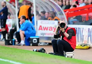 Bristol City V Ipswich Town Prints: Championship Showdown: Bristol City vs Ipswich Town at Ashton Gate Stadium (April 16)