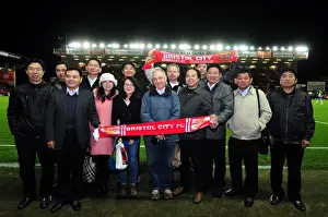 Framed Print : Championship Showdown: Bristol City vs Millwall at Ashton Gate Stadium - October 2012