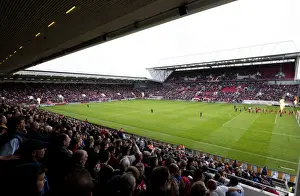 Bristol City V Newcastle United Prints: Championship Showdown: Bristol City vs Newcastle United at Ashton Gate