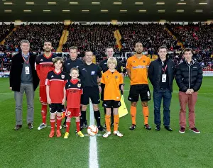 Bristol City V Wolves Prints: Championship Showdown: Bristol City vs Wolves at Ashton Gate Stadium (December 1, 2012)