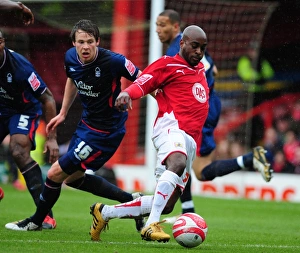 Bristol City V Nottingham Forest Prints: Championship Showdown: Campbell-Ryce vs