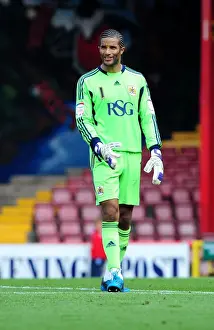 Season 11-12 Prints: Championship Showdown: David James in Action - Bristol City vs. West Brom, 2011