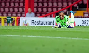 Season 11-12 Prints: Championship Showdown: David James in Action - Bristol City vs. West Brom, July 30, 2011