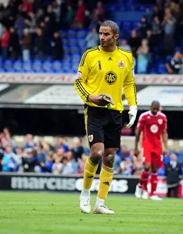 Ipswich Prints: Championship Showdown: David James in Action - Ipswich v Bristol City, 2010