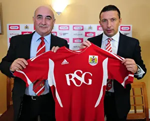 Derek McInnes Prints: Championship Showdown: Derek McInnes at Ashton Gate Stadium (October 2010 - November 2011)