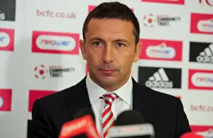 Derek McInnes Prints: Championship Showdown: Derek McInnes Leads Bristol City at Ashton Gate Stadium