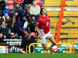 Championship Showdown: Fontaine Foul by Adebola - Bristol City vs. Nottingham Forest, 2010