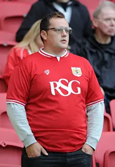 Bristol City V Leeds United Prints: Championship Showdown: Intense Rivalry - Bristol City vs Leeds United at Ashton Gate (August 2015)