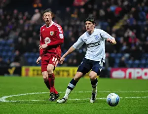 Preston V Bristol City Prints: Championship Showdown: Intense Rivalry - Preston North End vs