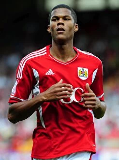 Images Dated 6th August 2011: Championship Showdown: Jordan Spence of Bristol City in Action vs