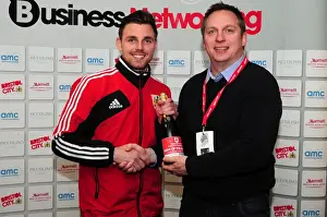 Framed Print : Championship Showdown: Man of the Match Awarded at Bristol City vs Peterborough United Framed Print : Championship Showdown: Man of the Match Awarded at Bristol City vs Peterborough United