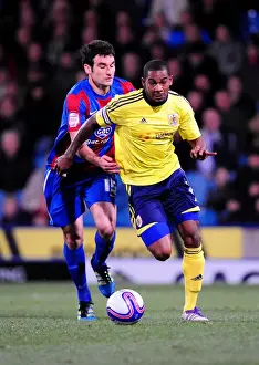 Crystal Palace V Bristol City Prints: Championship Showdown: Marvin Elliott Beats Mile Jedinak in Crystal Palace vs