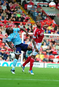 Bristol City V Hull City Prints: Championship Showdown: Marvin Elliott vs Aaron Mclean - Bristol City vs Hull City