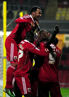 Championship Showdown: Marvin Elliott's Brace for Bristol City at Vicarage Road (2011)