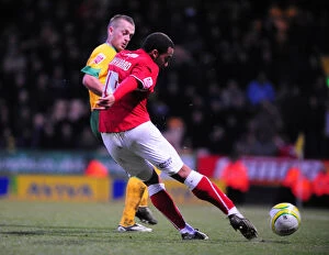 Images Dated 7th February 2009: The Championship Showdown: Norwich City vs. Bristol City - A Football Rivalry (Season 08-09)