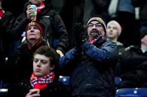Images Dated 5th February 2011: Championship Showdown: Passionate Bristol City Fans at Preston North End (05/02/2011)