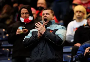 Preston V Bristol City Prints: Championship Showdown: Passionate Bristol City Fans at Preston North End (05/02/2011)