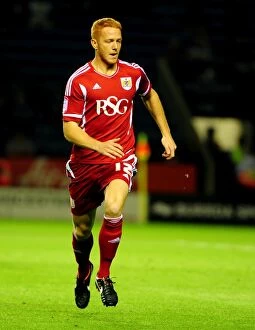 Leicester City v Bristol City Collection: Championship Showdown: Ryan Taylor of Bristol City vs. Leicester City at King Power Stadium