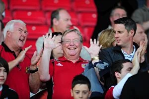 Images Dated 25th August 2012: Championship Showdown: A Sea of Passionate Fans - Bristol City vs