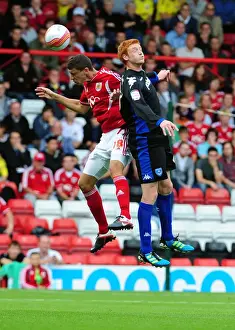 Bristol City V Portsmouth Prints: Championship Showdown: Wilson vs Norris Clash at Ashton Gate - Bristol City vs Portsmouth (2011)