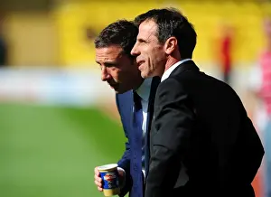 Championship Showdown: Zola and McInnes Pre-Game Chat - Watford v Bristol City, 2012