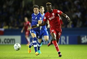 Images Dated 13th September 2016: Charging Ahead: Tammy Abraham's Attack on Sheffield Wednesday in Championship Clash, September 2016