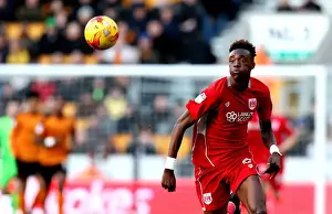 Wolverhampton Wanderers V Bristol City Prints: Chasing the Championship Dream: Tammy Abraham's Pursuit at Molineux