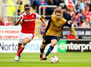 Rotherham V Bristol City Prints: Chasing the Win: Luke Freeman vs